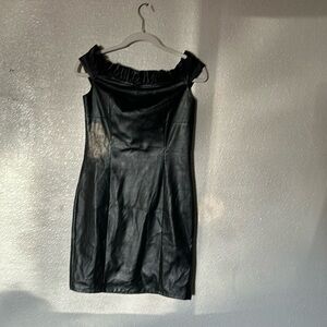 Brand new Venus leather dress